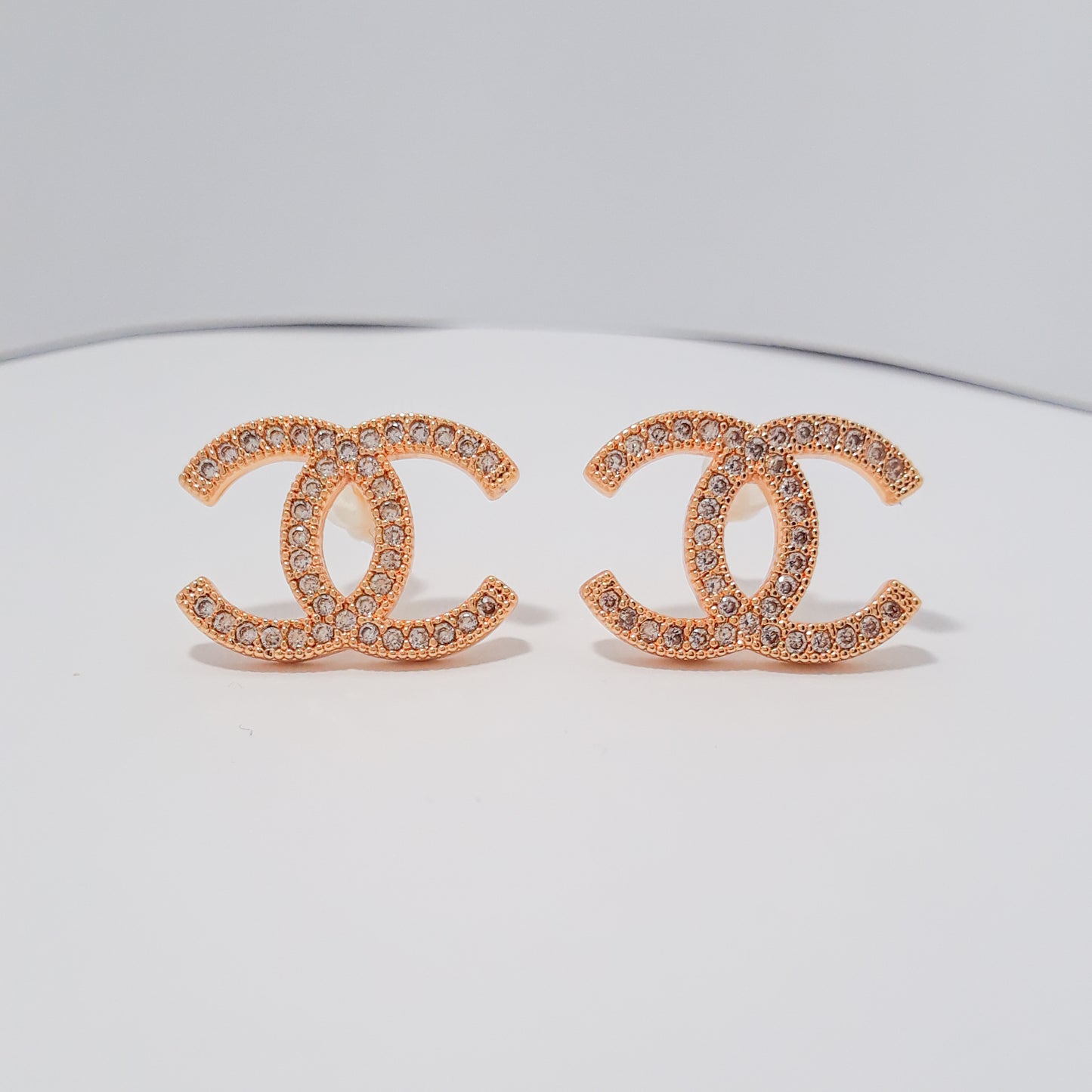 Gold Classic Chanel Necklace Set