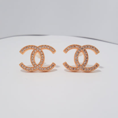 Gold Classic Chanel Necklace Set